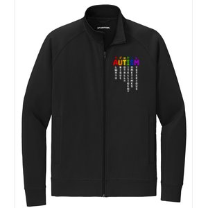 Always Unique Autism Definition Quote Stretch Full-Zip Cadet Jacket