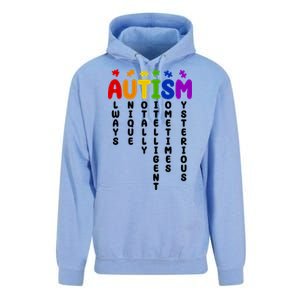 Always Unique Autism Definition Quote Unisex Surf Hoodie