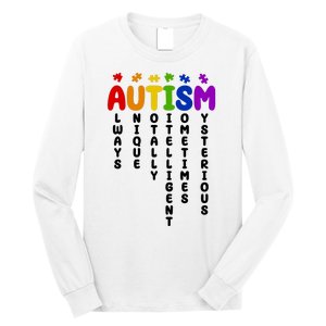 Always Unique Autism Definition Quote Long Sleeve Shirt