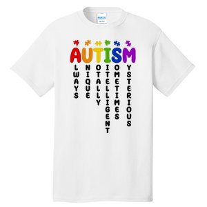 Always Unique Autism Definition Quote Tall T-Shirt