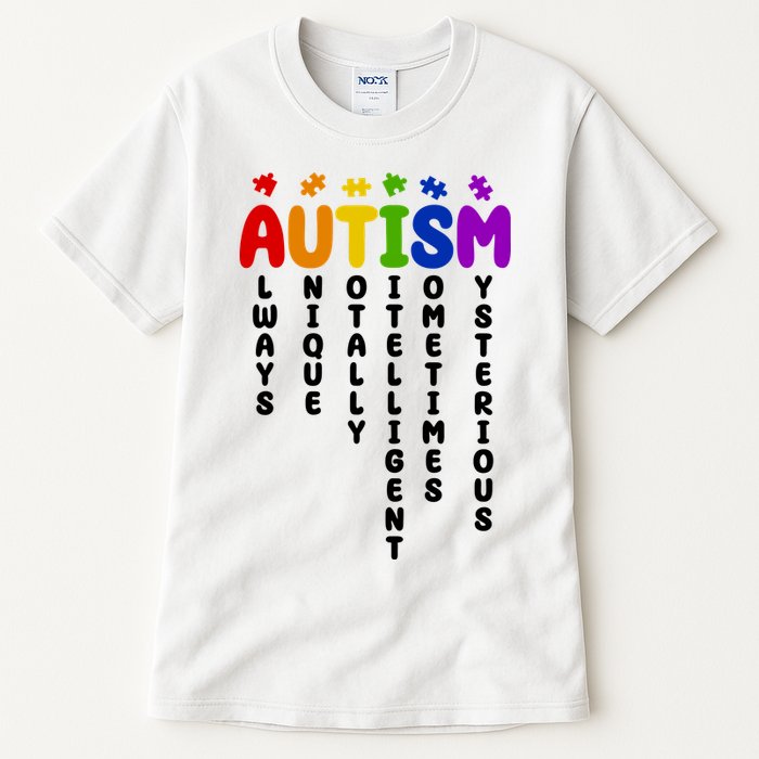 Always Unique Autism Definition Quote Tall T-Shirt