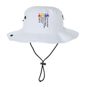 Always Unique Autism Definition Quote Legacy Cool Fit Booney Bucket Hat