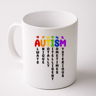 Always Unique Autism Definition Quote Coffee Mug