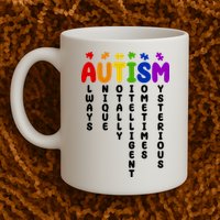 Always Unique Autism Definition Quote Mug