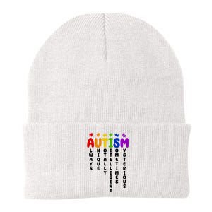 Always Unique Autism Definition Quote Knit Cap Winter Beanie