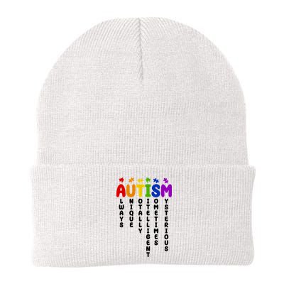 Always Unique Autism Definition Quote Beanie