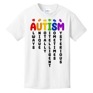 Always Unique Autism Definition Quote Kids T-Shirt