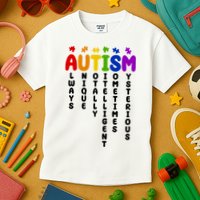 Always Unique Autism Definition Quote Kids T-Shirt