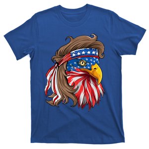 American Usa Bald Eagle Mullet Funny Patriotic 4th Of July Gift T-Shirt