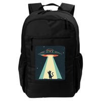 Awesome Ufo Beams A Cat Up For Intergalactic Laughs Daily Commute Backpack