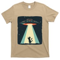 Awesome Ufo Beams A Cat Up For Intergalactic Laughs T-Shirt
