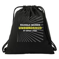 Antikamala Unburdened By Basic Logic Cool Distressed Drawstring Bag