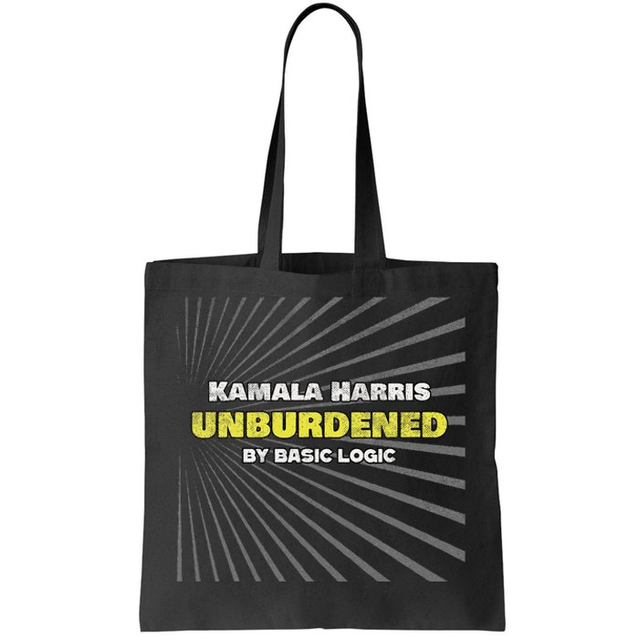 Antikamala Unburdened By Basic Logic Cool Distressed Tote Bag