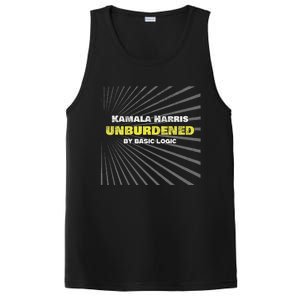 Antikamala Unburdened By Basic Logic Cool Distressed PosiCharge Competitor Tank