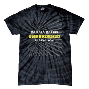 Antikamala Unburdened By Basic Logic Cool Distressed Tie-Dye T-Shirt