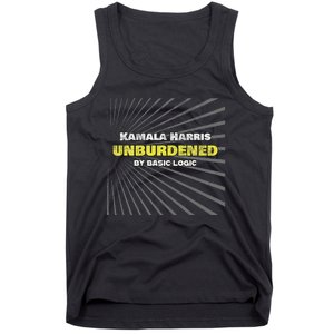 Antikamala Unburdened By Basic Logic Cool Distressed Tank Top