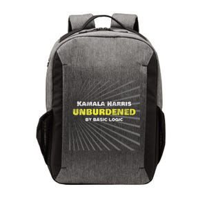 Antikamala Unburdened By Basic Logic Cool Distressed Vector Backpack