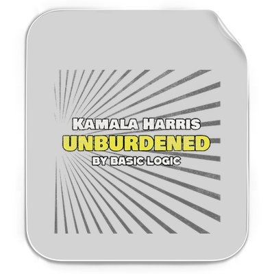 Antikamala Unburdened By Basic Logic Cool Distressed Permanent Decal Sticker