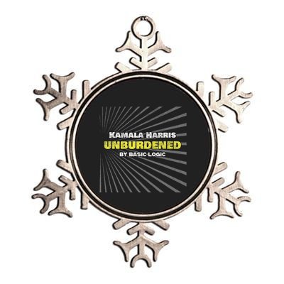 Antikamala Unburdened By Basic Logic Metallic Star Ornament
