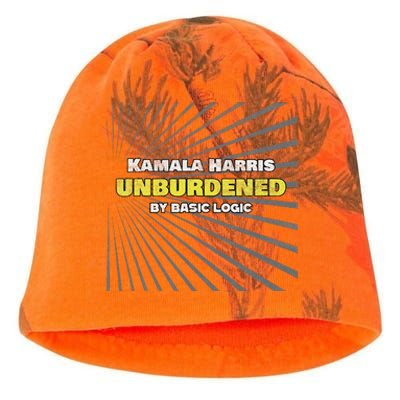 Antikamala Unburdened By Basic Logic Kati - Camo Knit Beanie