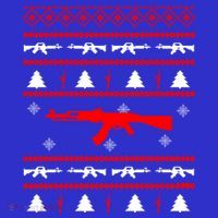 Ak47 Ugly Christmas Party Sweater Gun Lovers Gift T-Shirt