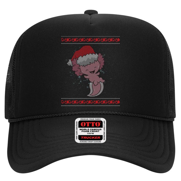 Axolotl Ugly Christmas Sweater Design Hat