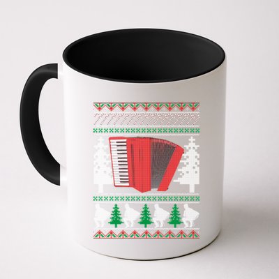 Accordion Ugly Christmas Mug