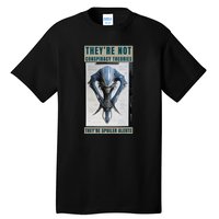 Alien Ufo Conspiracy Theory Disclosure Tall T-Shirt