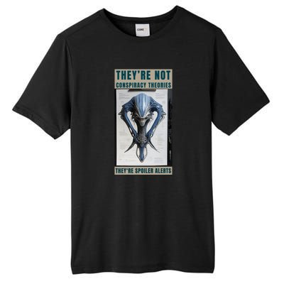 Alien Ufo Conspiracy Theory Disclosure Tall Fusion ChromaSoft Performance T-Shirt