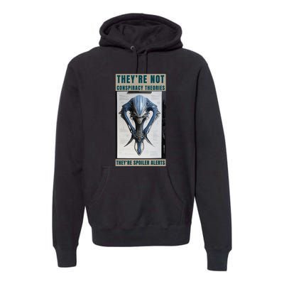 Alien Ufo Conspiracy Theory Disclosure Premium Hoodie