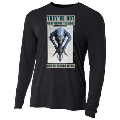 Alien Ufo Conspiracy Theory Disclosure Cooling Performance Long Sleeve Crew