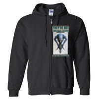 Alien Ufo Conspiracy Theory Disclosure Full Zip Hoodie