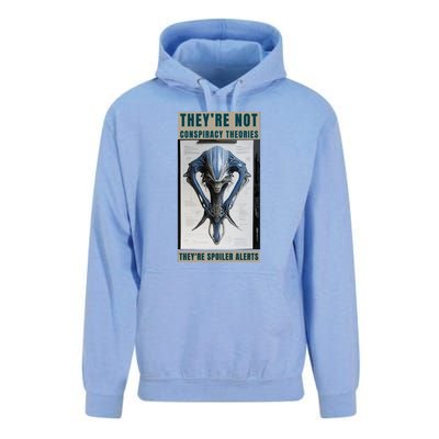 Alien Ufo Conspiracy Theory Disclosure Unisex Surf Hoodie