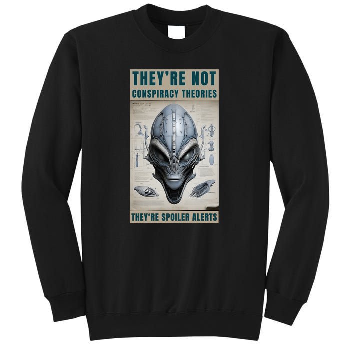 Alien Ufo Conspiracy Theory Disclosure Sweatshirt