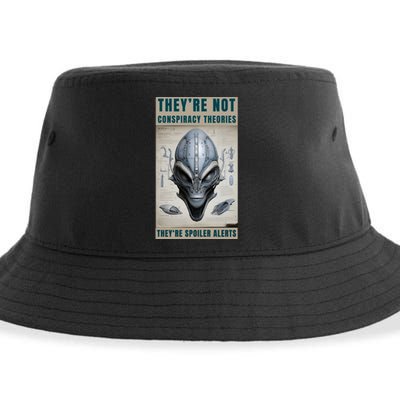 Alien Ufo Conspiracy Theory Disclosure Sustainable Bucket Hat