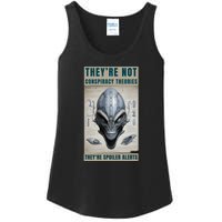 Alien Ufo Conspiracy Theory Disclosure Ladies Essential Tank