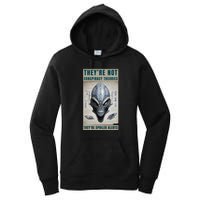 Alien Ufo Conspiracy Theory Disclosure Women's Pullover Hoodie