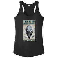 Alien Ufo Conspiracy Theory Disclosure Ladies PosiCharge Competitor Racerback Tank