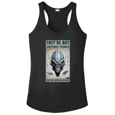 Alien Ufo Conspiracy Theory Disclosure Ladies PosiCharge Competitor Racerback Tank