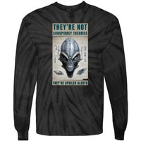 Alien Ufo Conspiracy Theory Disclosure Tie-Dye Long Sleeve Shirt