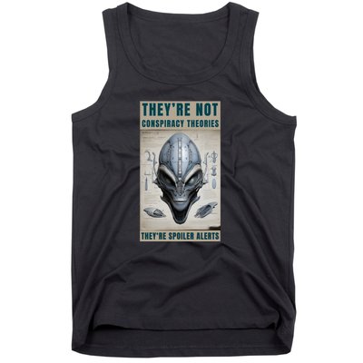 Alien Ufo Conspiracy Theory Disclosure Tank Top