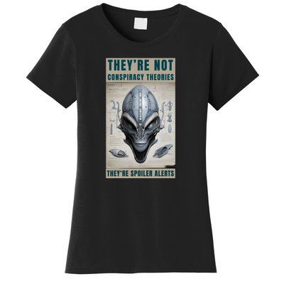 Alien Ufo Conspiracy Theory Disclosure Women's T-Shirt