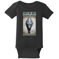 Alien Ufo Conspiracy Theory Disclosure Baby Bodysuit