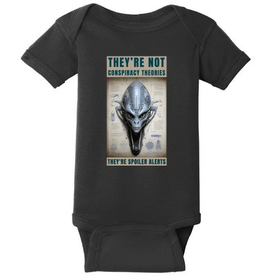 Alien Ufo Conspiracy Theory Disclosure Baby Bodysuit