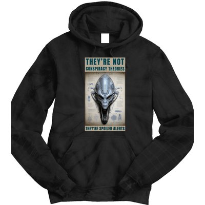 Alien Ufo Conspiracy Theory Disclosure Tie Dye Hoodie