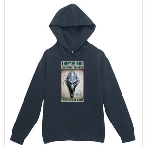 Alien Ufo Conspiracy Theory Disclosure Urban Pullover Hoodie