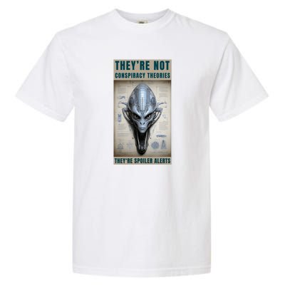 Alien Ufo Conspiracy Theory Disclosure Garment-Dyed Heavyweight T-Shirt