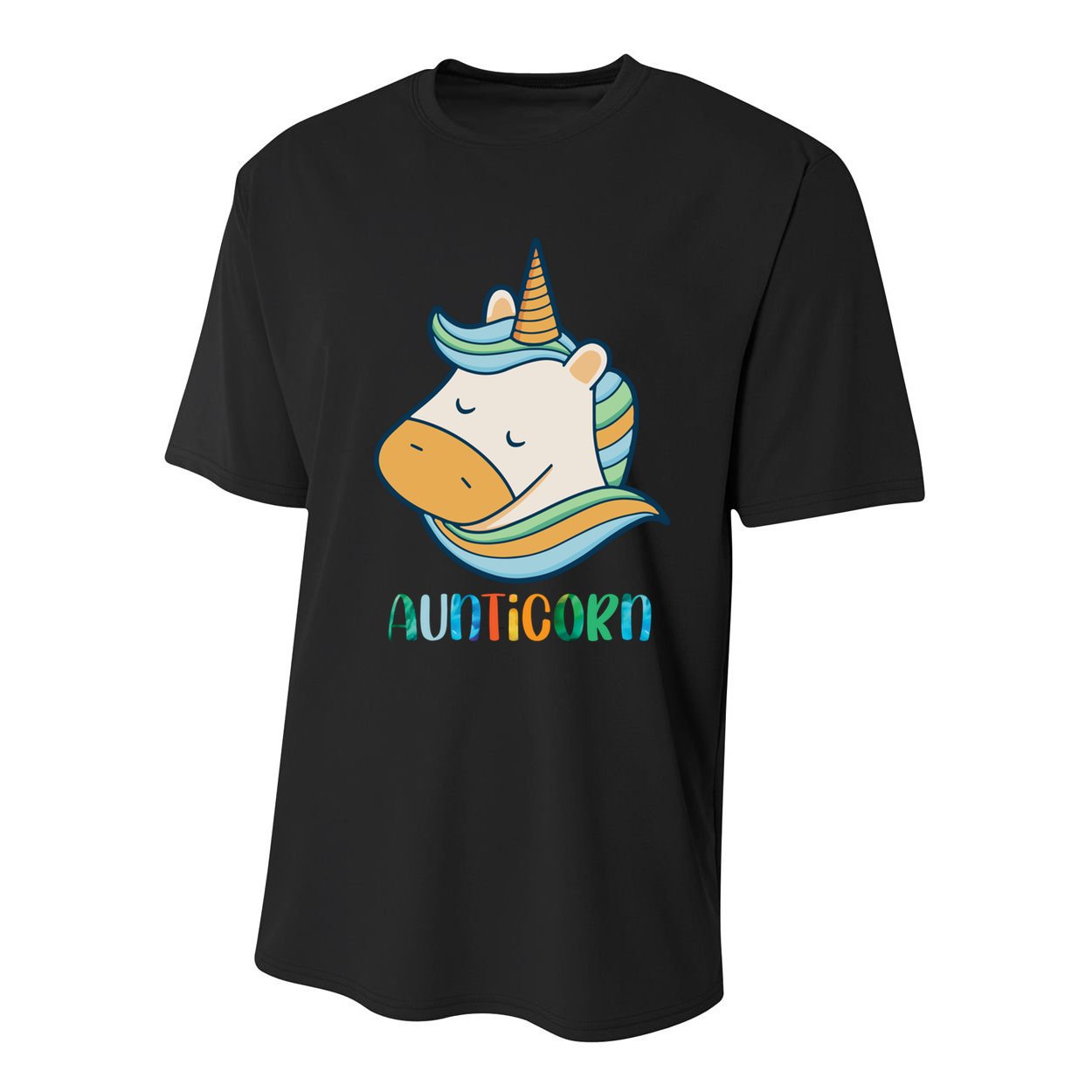 Aunticorn Unicorn Cute Aunt From Niece Cool Gift Youth Performance Sprint T-Shirt
