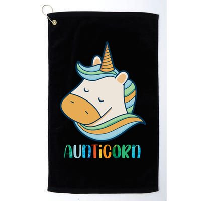 Aunticorn Unicorn Cute Aunt From Niece Cool Gift Golf Towel