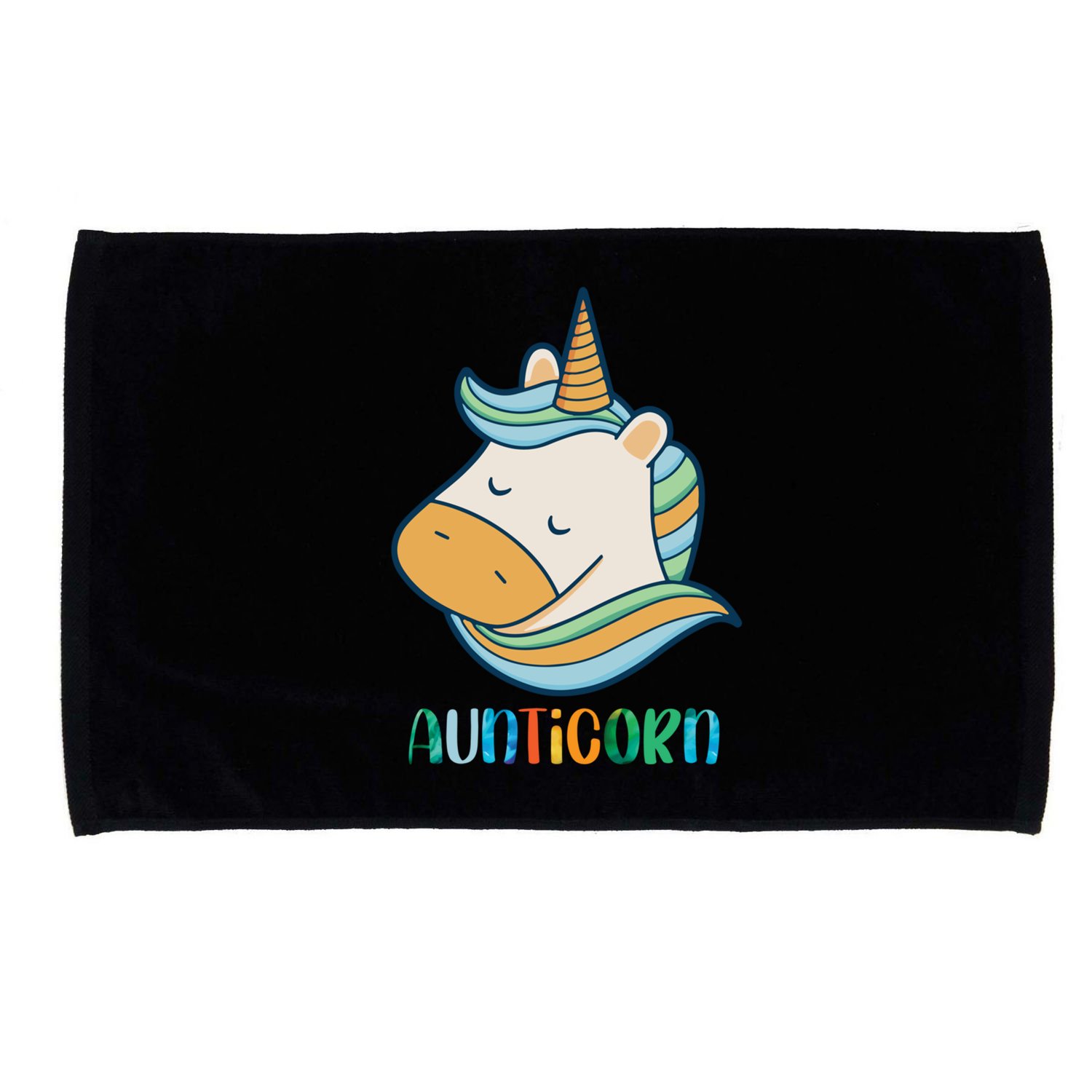 Aunticorn Unicorn Cute Aunt From Niece Cool Gift Microfiber Hand Towel